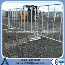 best service high quality reasonable price used hot dipped galvanized steel powder coated Crowed Control Barrier